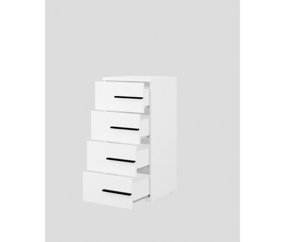 Komoda Lenny 4SZ biały 45