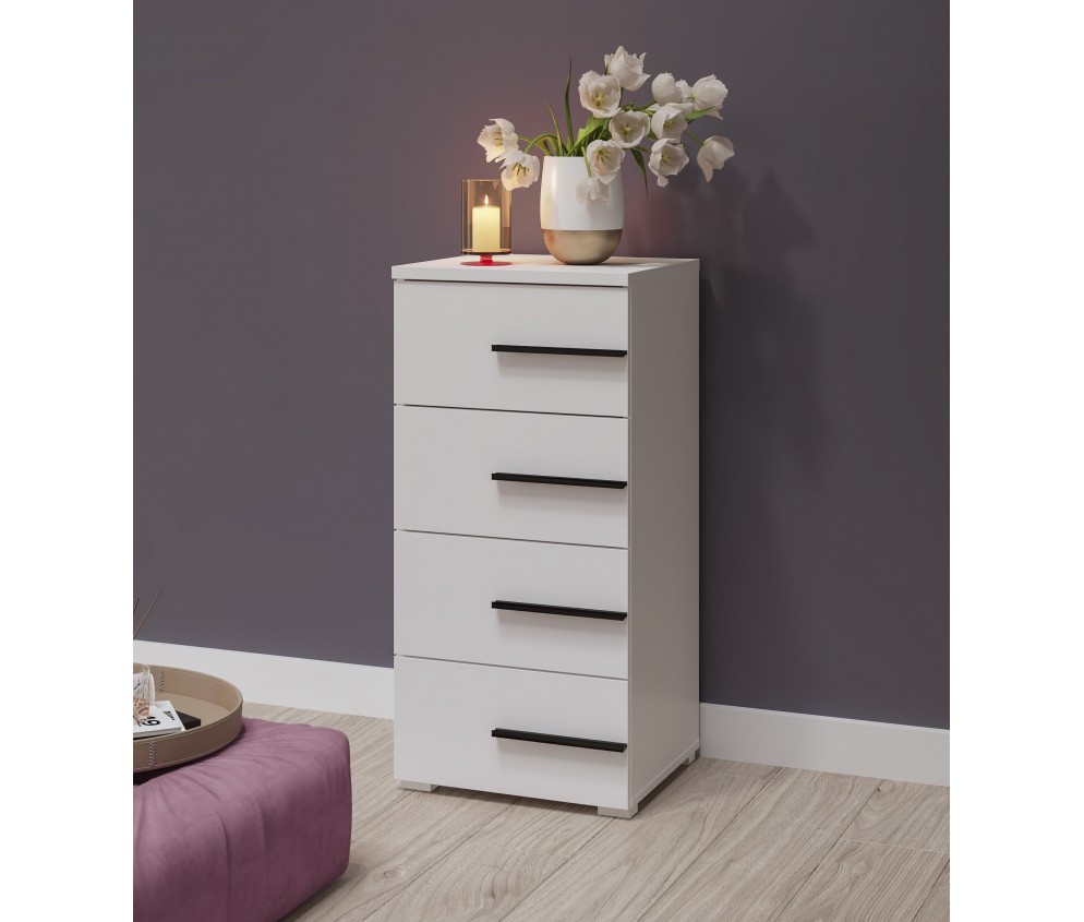 Komoda Lenny 4SZ biały 45