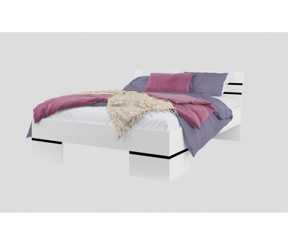 Łóżko Lenny biały 180