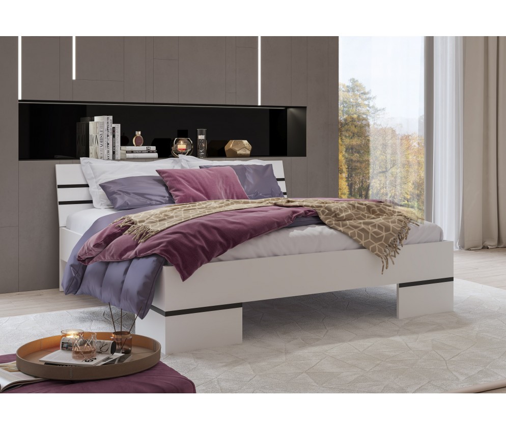 Łóżko Lenny biały 180