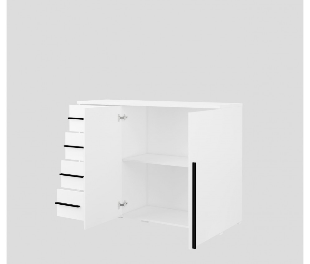 Komoda Lenny 2D4SZ biały 134
