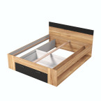 Łóżko Gamma 160 z szufladami