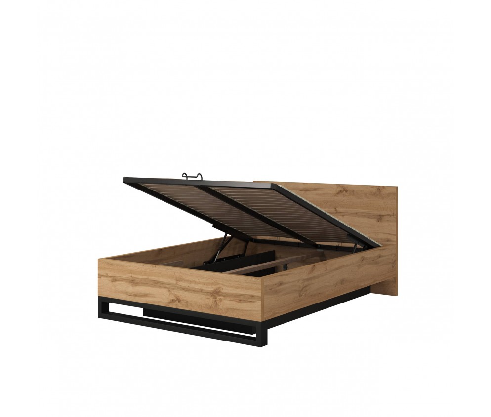 Łóżko Harry 160 z pojemnikiem i podnoszonym stelażem