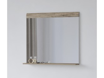 Lustro Tamariso 83x72 Biały Połysk/San Remo