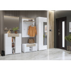 Lustro Tamariso 83x72 Biały Połysk/San Remo