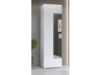 Szafa 1D Tamariso 61 Biały Połysk/San Remo