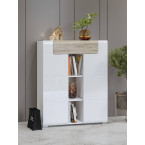 Komoda 2D1SZ Tamariso 83 Biały Połysk/San Remo