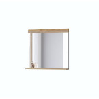 Lustro Tamariso 83x72 Antracyt Połysk/dąb Grandson