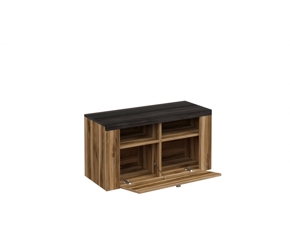 Niska komoda Lola 84 Satin nussbaum/ touchwood