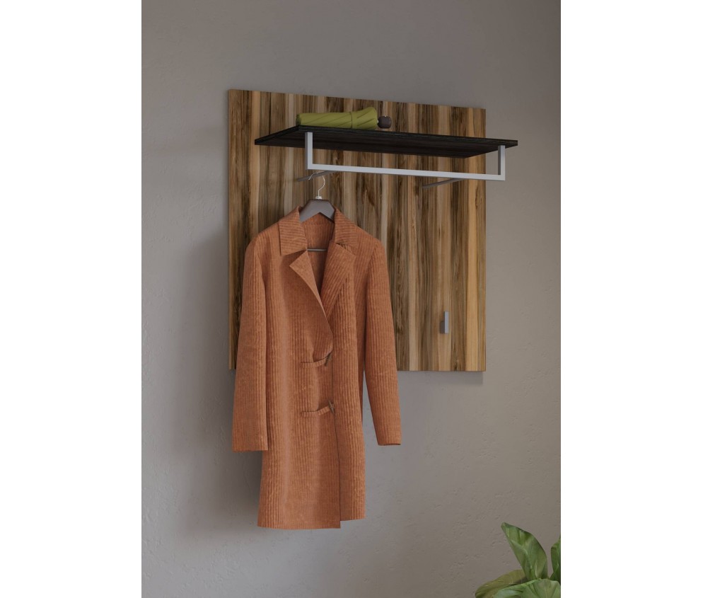 Panel Lola 84 Satin nussbaum/ touchwood