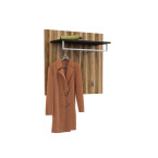 Panel Lola 84 Satin nussbaum/ touchwood