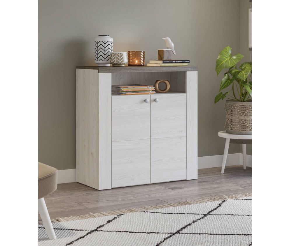 Komoda 2D Lola 84 Sibiu larche/sonoma truffel