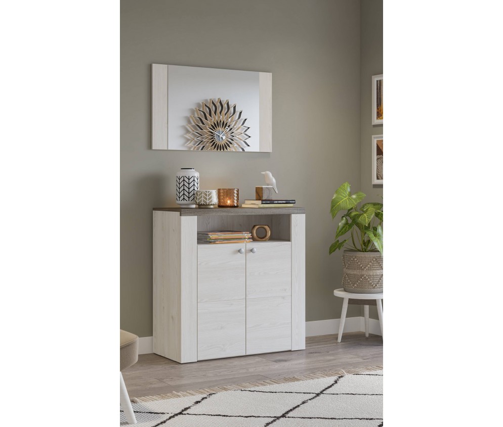 Komoda 2D Lola 84 Sibiu larche/sonoma truffel