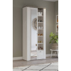 Szafa Lola 80 Sibiu larche/sonoma truffel z lustrem