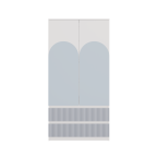 Szafa Malwa SS-90 Arteso Niebieski