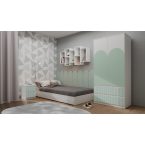 Szafa Malwa SS-90 Arteso Zielony Miętowy