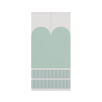 Szafa Malwa SS-90 Arteso Zielony Miętowy