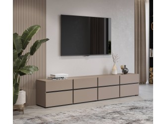 Szafka RTV Coma 225 congo/czarny