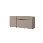 Komoda Coma 3D3S 180 congo/czarny