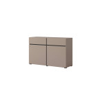 Komoda Coma 2D2S 119 congo/czarny