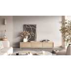 Szafka RTV Lolly 180 3D dąb olejowany