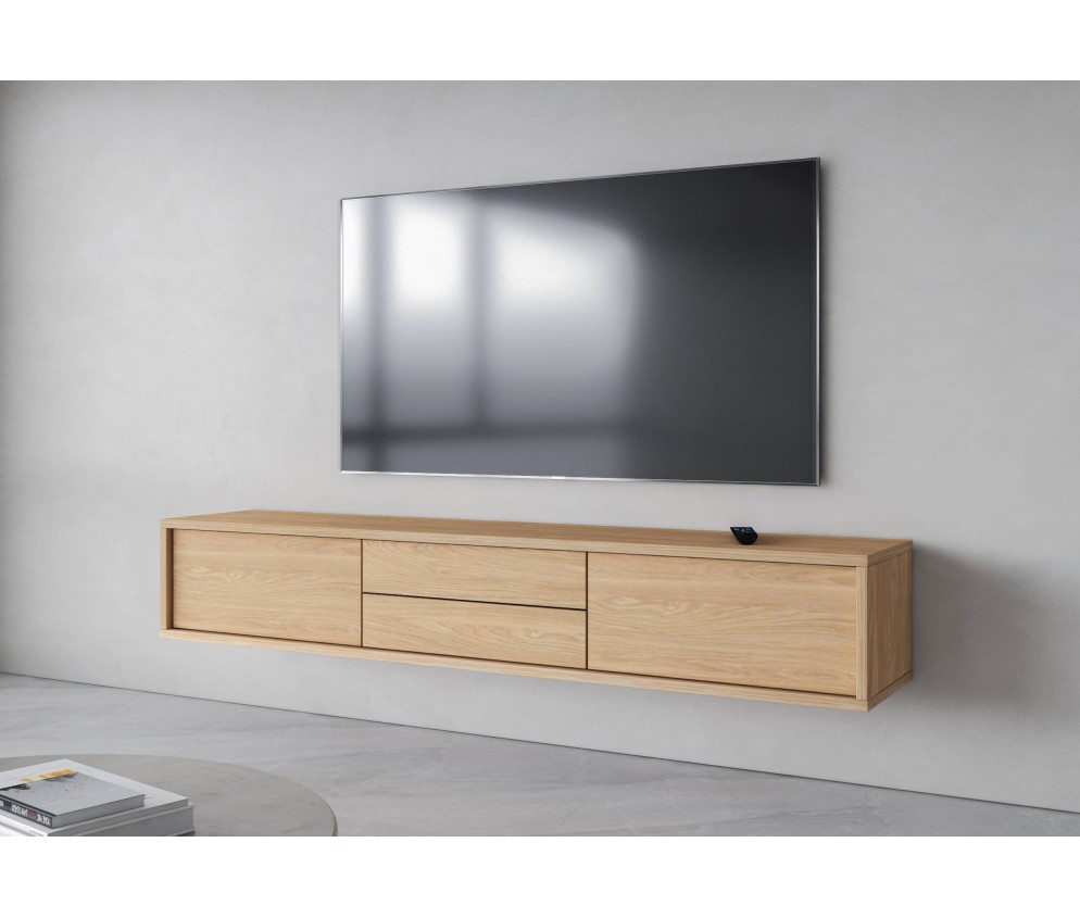 Szafka RTV Lolly 180 2D2SZ dąb olejowany