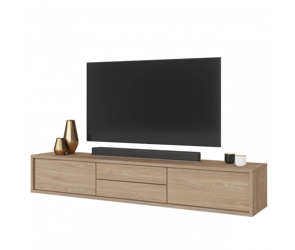 Szafka RTV Lolly 180 2D2SZ dąb olejowany