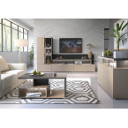 Meblościanka Simon 270 antracyt/congo