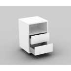 Kontenerek do Biurka Anna 2S 40 Biały