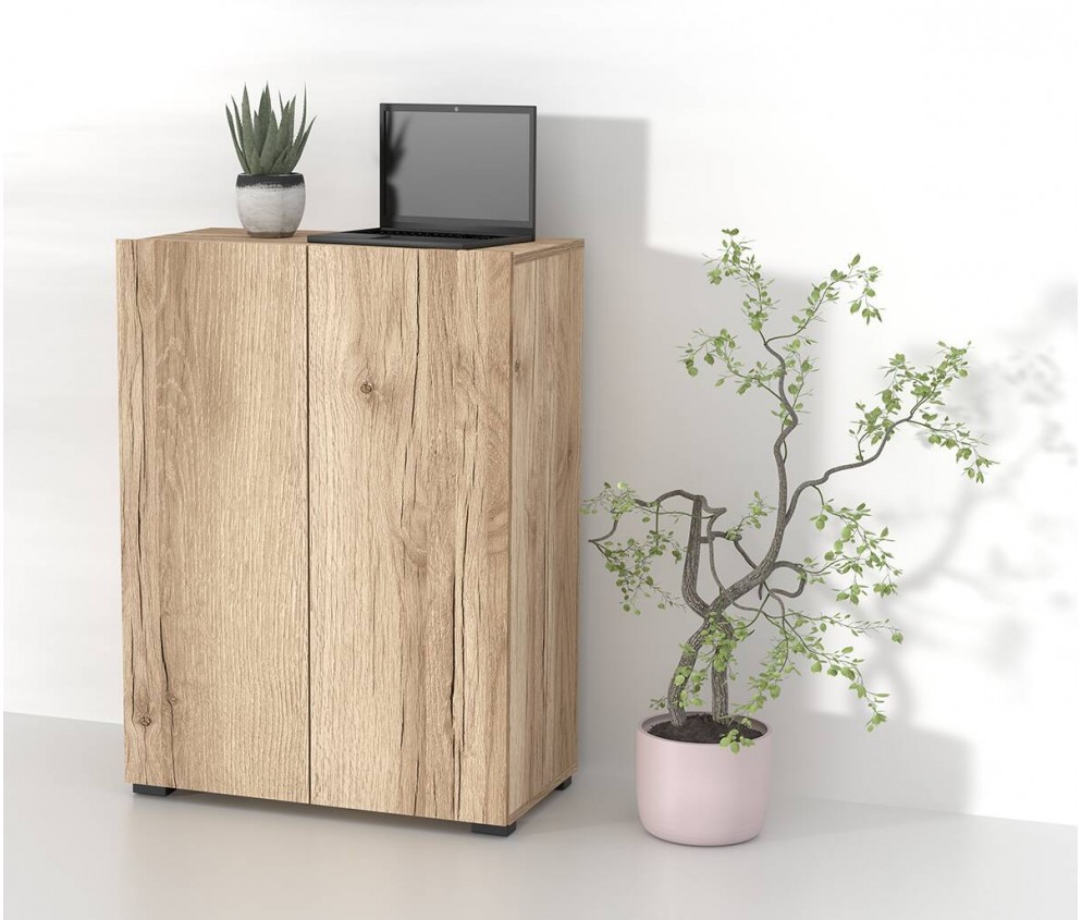 Komoda do Biurka Anna 2D 65 Dąb Grand