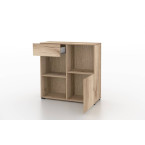 Regał do Biurka Anna 1D1S 90 Dąb Grand