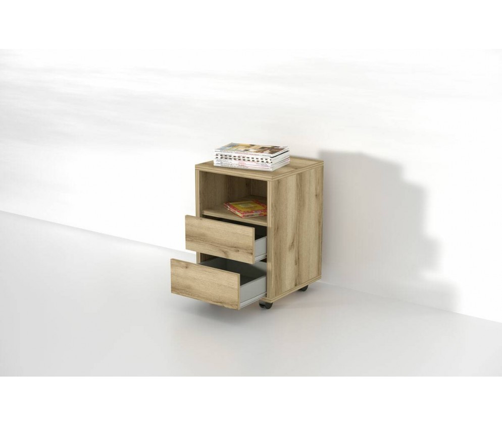 Kontenerek do Biurka Anna 2S 40 Dąb Grand