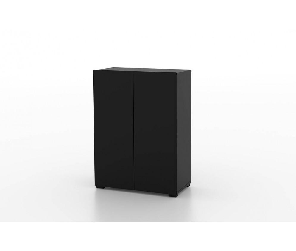 Komoda do Biurka Anna 2D 65 Czarny Onyks