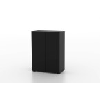 Komoda do Biurka Anna 2D 65 Czarny Onyks