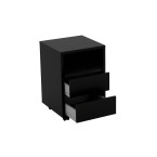 Kontenerek do Biurka Anna 2S 40 Czarny Onyks