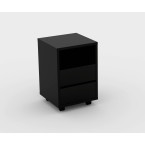 Kontenerek do Biurka Anna 2S 40 Czarny Onyks
