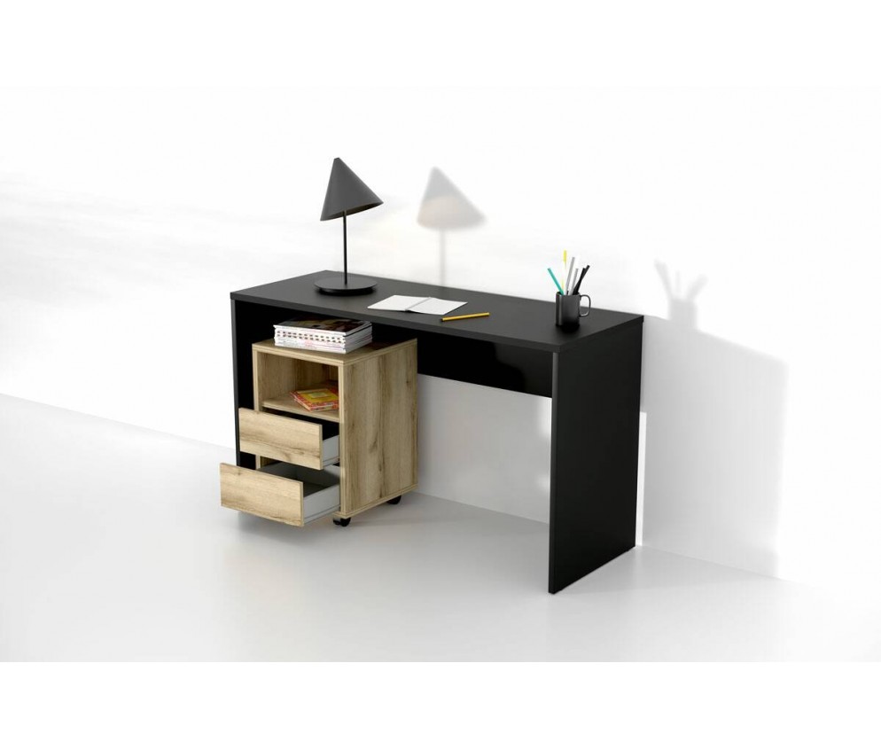 Biurko Anna 130 Czarny Onyks