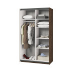 Szafa przesuwna Majka 120 Dąb Monastery z lustrem