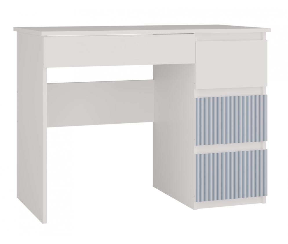 Biurko Mijas PRAWE ARTESO BLUE NIEBIESKI