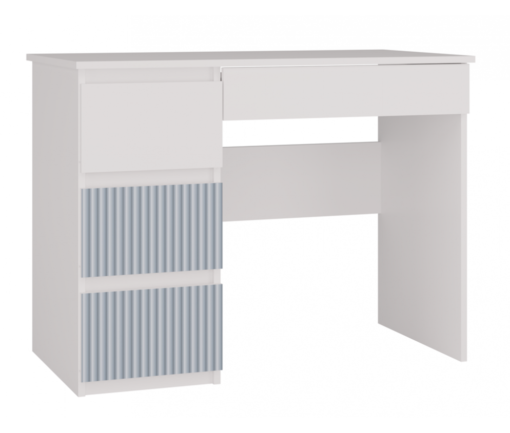 Biurko Mijas LEWE ARTESO BLUE Niebieski