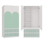 Szafa Malwa SS-90 Arteso Zielony Miętowy