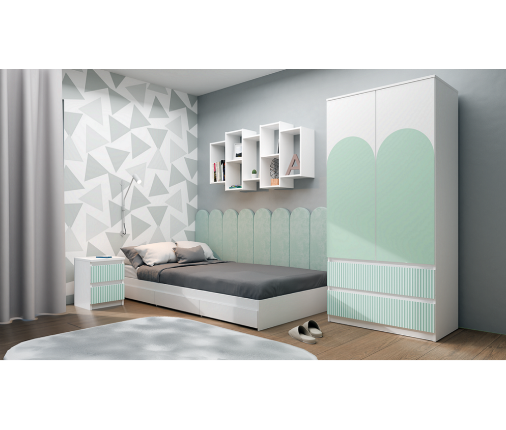 Szafa Malwa SS-90 Arteso Zielony Miętowy