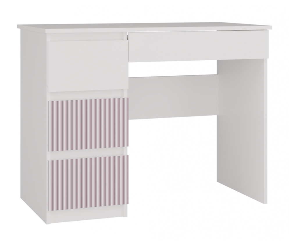 Biurko Mijas LEWE ARTESO PINK Różowy