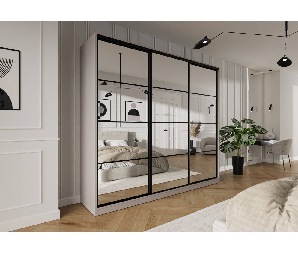 Szafa przesuwna Trend 2 250 Kaszmir