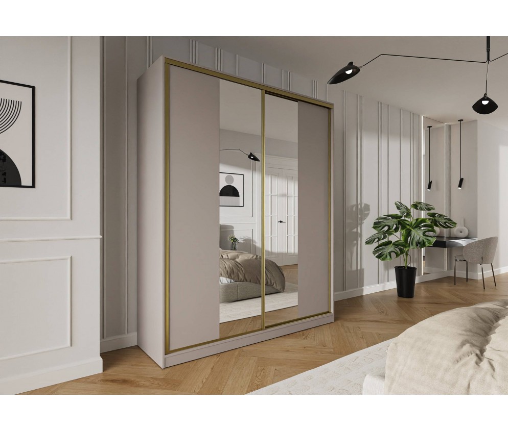 Szafa przesuwna Trend 5 200 Kaszmir