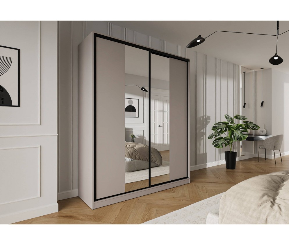 Szafa przesuwna Trend 5 200 Kaszmir