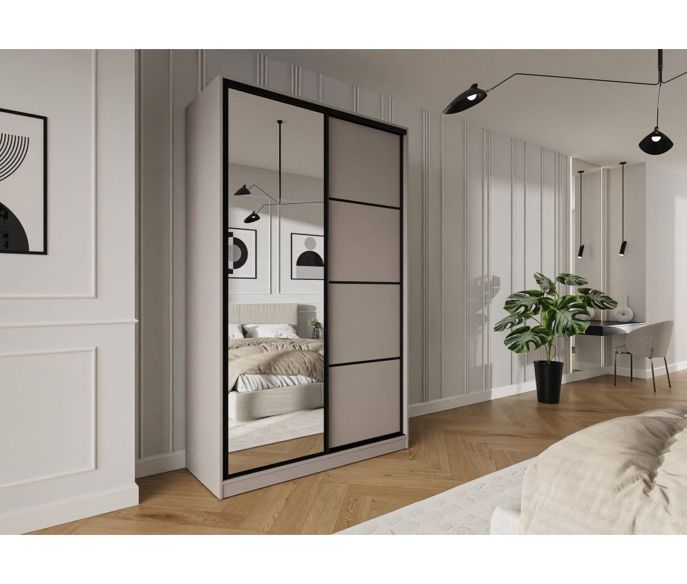 Szafa przesuwna Trend 6 150 Kaszmir