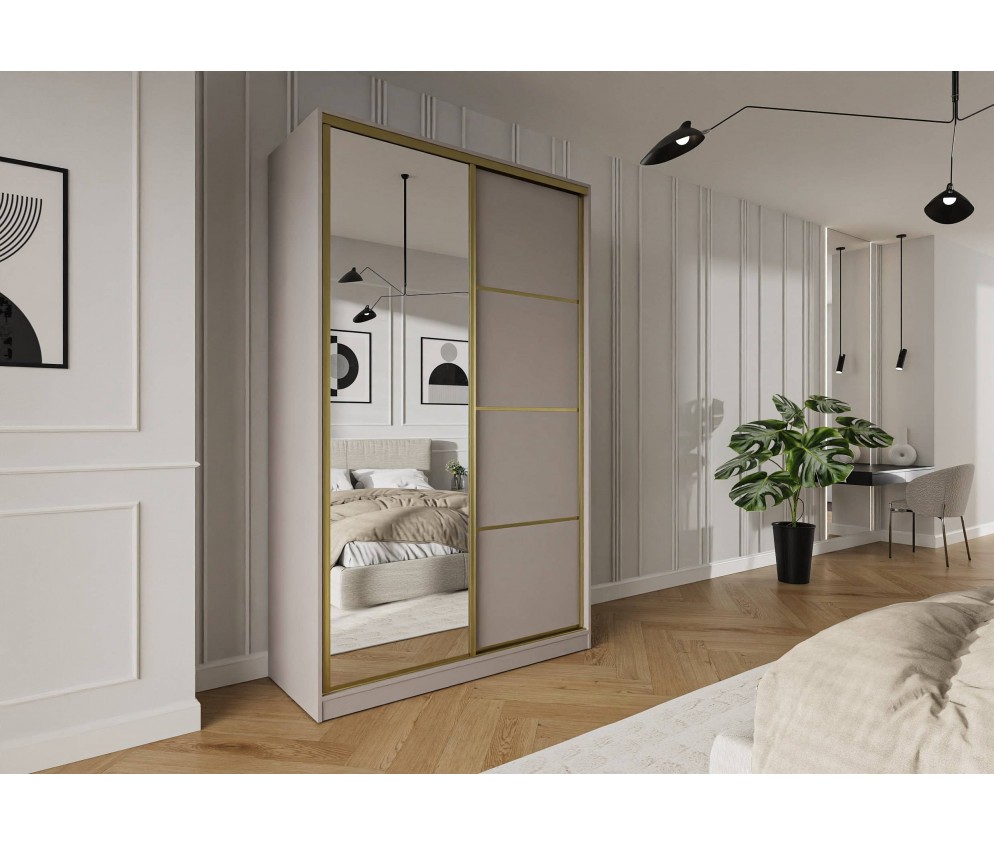 Szafa przesuwna Trend 6 150 Kaszmir