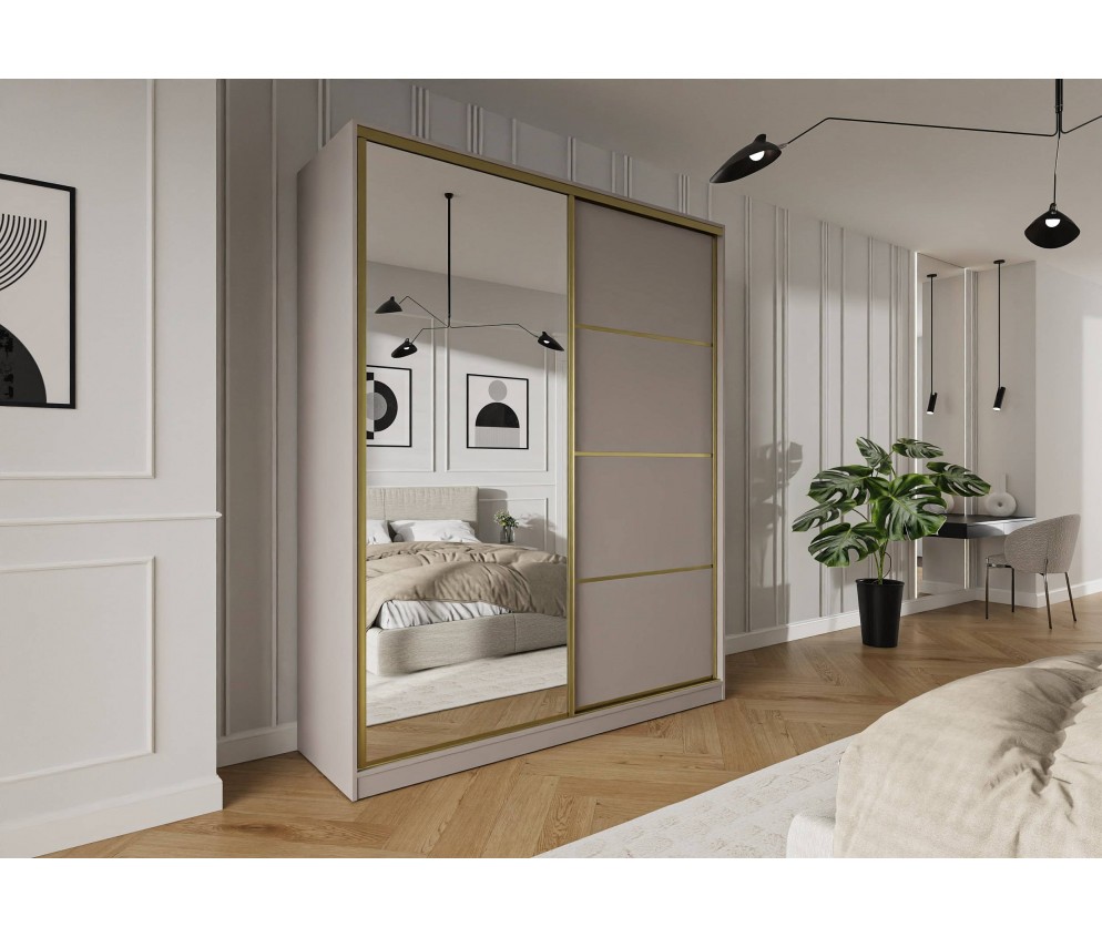 Szafa przesuwna Trend 6 180 Kaszmir