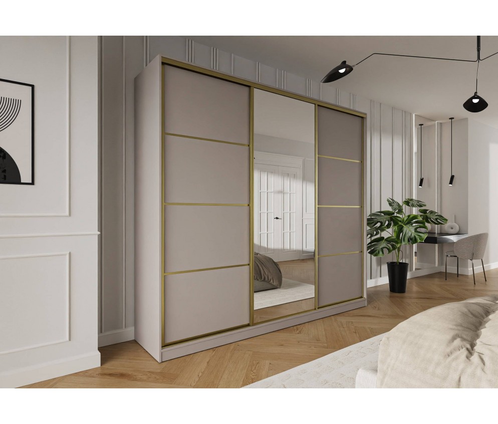 Szafa przesuwna Trend 6 275 Kaszmir